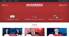 Desktop Screenshot of akademiacpd.com